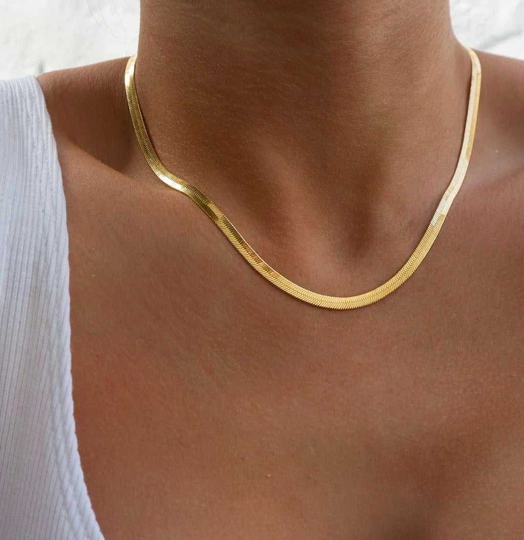 Luxe Herringbone Necklace